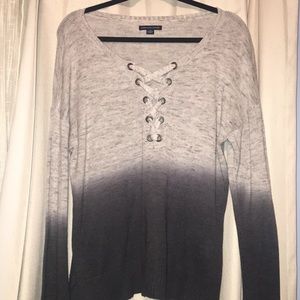 Ombré American Eagle sweater
